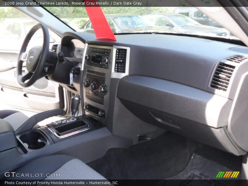 Mineral Gray Metallic / Dark Slate Gray 2008 Jeep Grand Cherokee Laredo