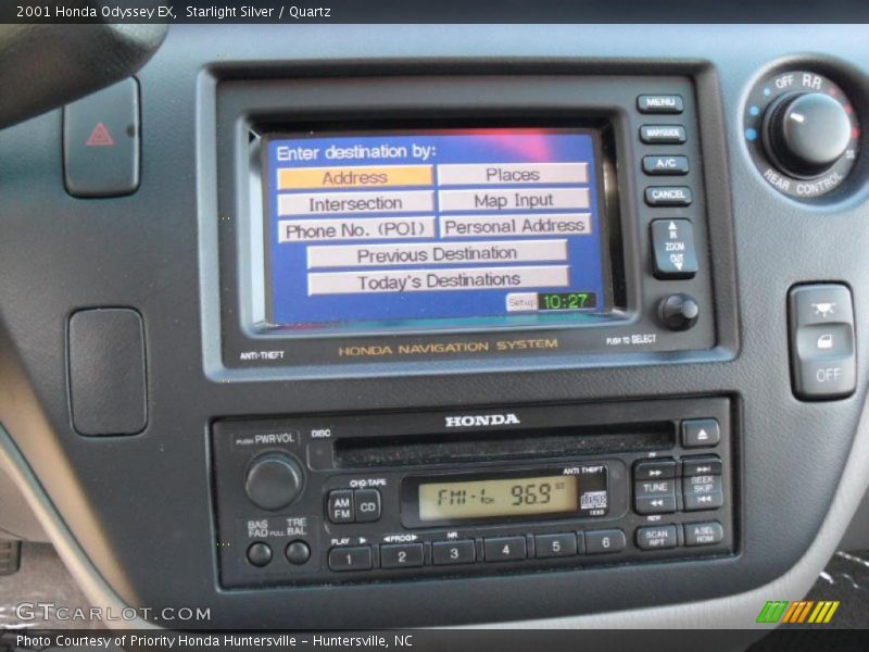 Starlight Silver / Quartz 2001 Honda Odyssey EX