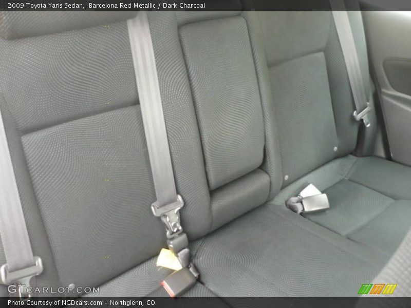 Barcelona Red Metallic / Dark Charcoal 2009 Toyota Yaris Sedan