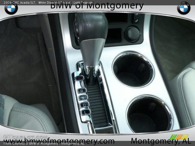 White Diamond Tricoat / Light Titanium 2009 GMC Acadia SLT