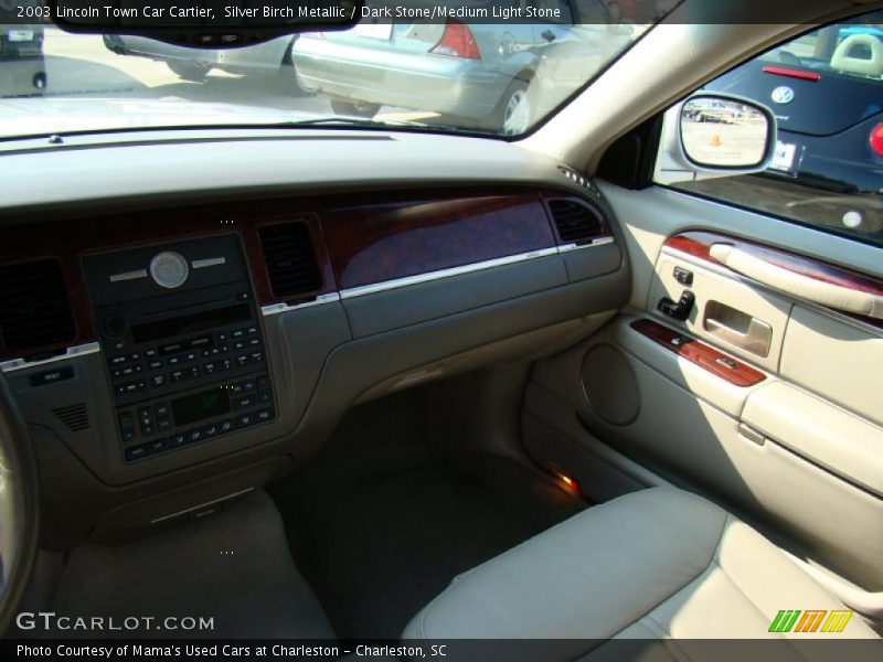 Silver Birch Metallic / Dark Stone/Medium Light Stone 2003 Lincoln Town Car Cartier