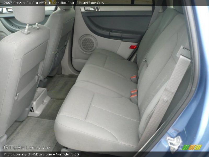 Marine Blue Pearl / Pastel Slate Gray 2007 Chrysler Pacifica AWD