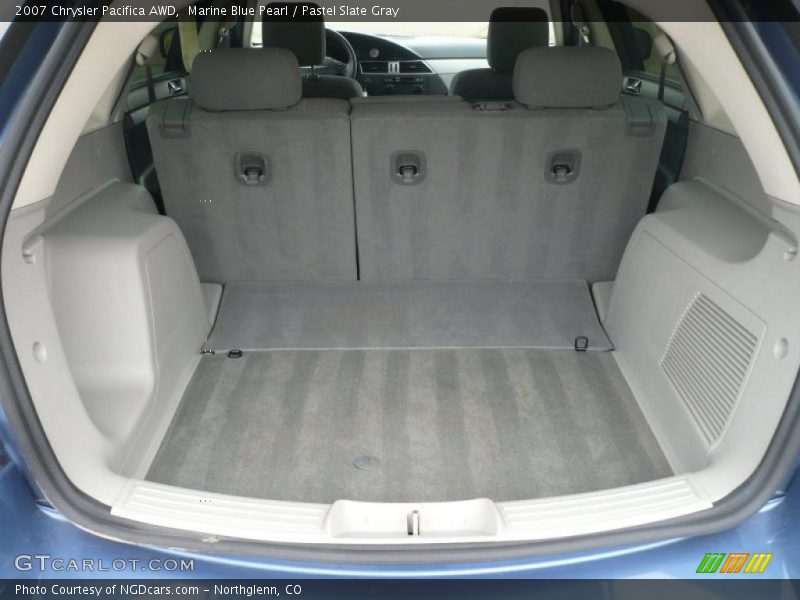 Marine Blue Pearl / Pastel Slate Gray 2007 Chrysler Pacifica AWD