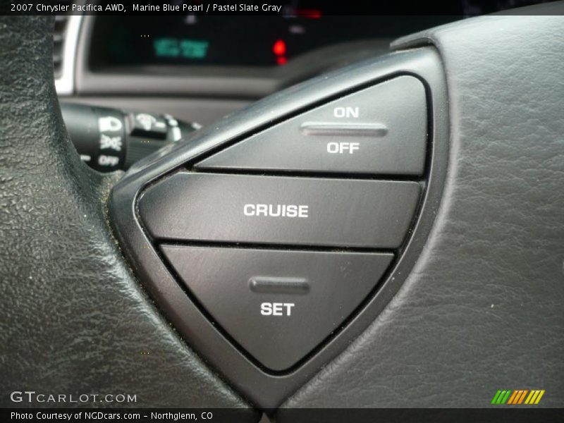 Marine Blue Pearl / Pastel Slate Gray 2007 Chrysler Pacifica AWD
