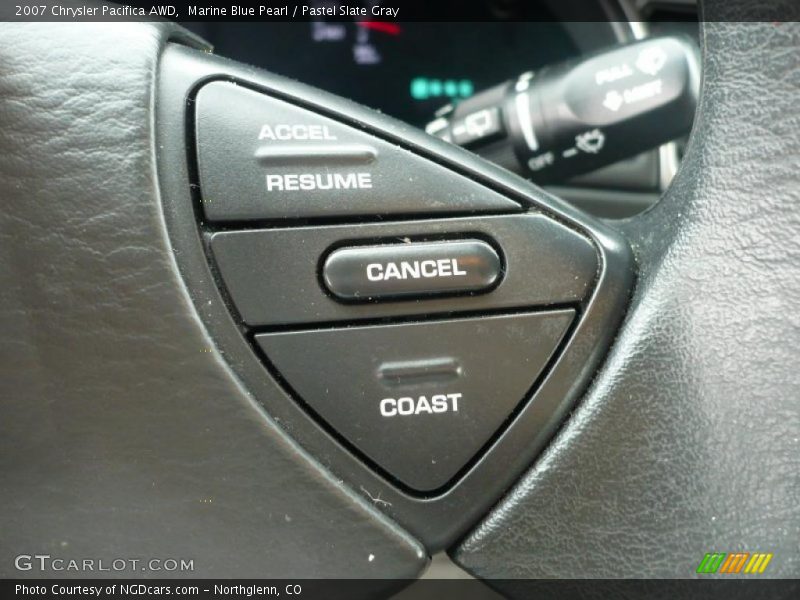 Marine Blue Pearl / Pastel Slate Gray 2007 Chrysler Pacifica AWD