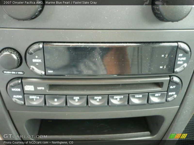 Marine Blue Pearl / Pastel Slate Gray 2007 Chrysler Pacifica AWD