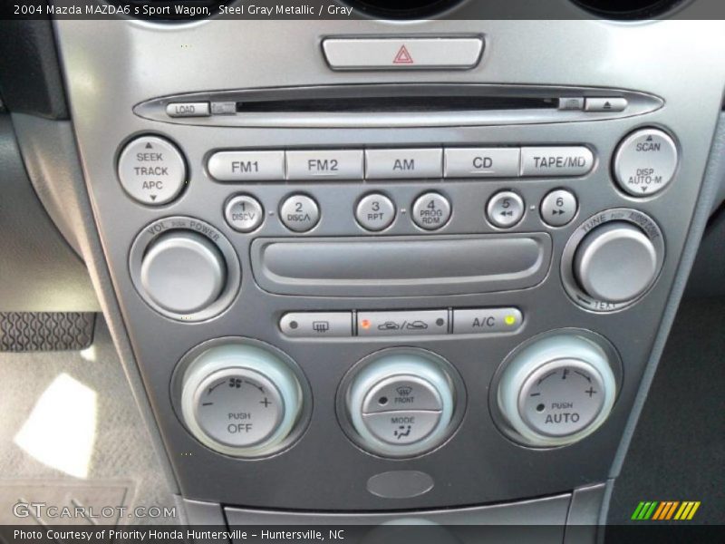 Steel Gray Metallic / Gray 2004 Mazda MAZDA6 s Sport Wagon