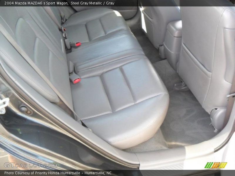 Steel Gray Metallic / Gray 2004 Mazda MAZDA6 s Sport Wagon