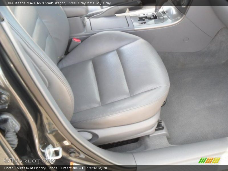 Steel Gray Metallic / Gray 2004 Mazda MAZDA6 s Sport Wagon