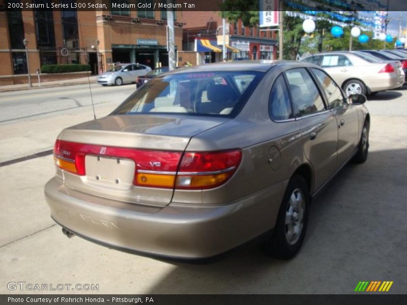 Medium Gold / Medium Tan 2002 Saturn L Series L300 Sedan