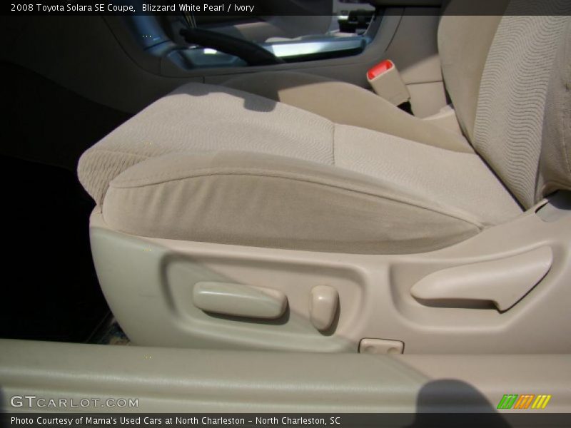 Blizzard White Pearl / Ivory 2008 Toyota Solara SE Coupe