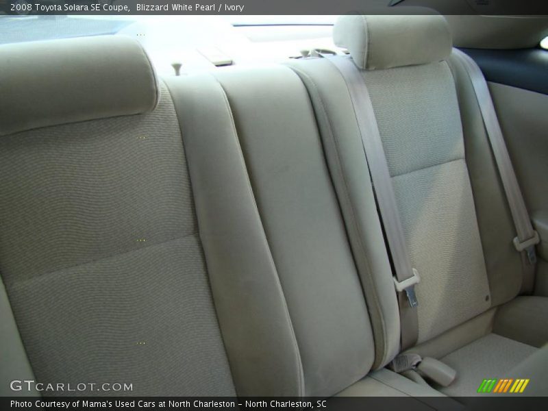 Blizzard White Pearl / Ivory 2008 Toyota Solara SE Coupe