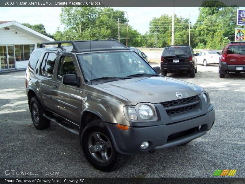 Granite Metallic / Charcoal 2003 Nissan Xterra SE V6