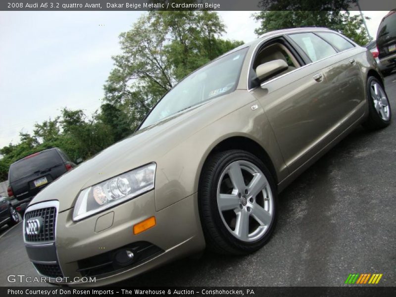 Dakar Beige Metallic / Cardamom Beige 2008 Audi A6 3.2 quattro Avant