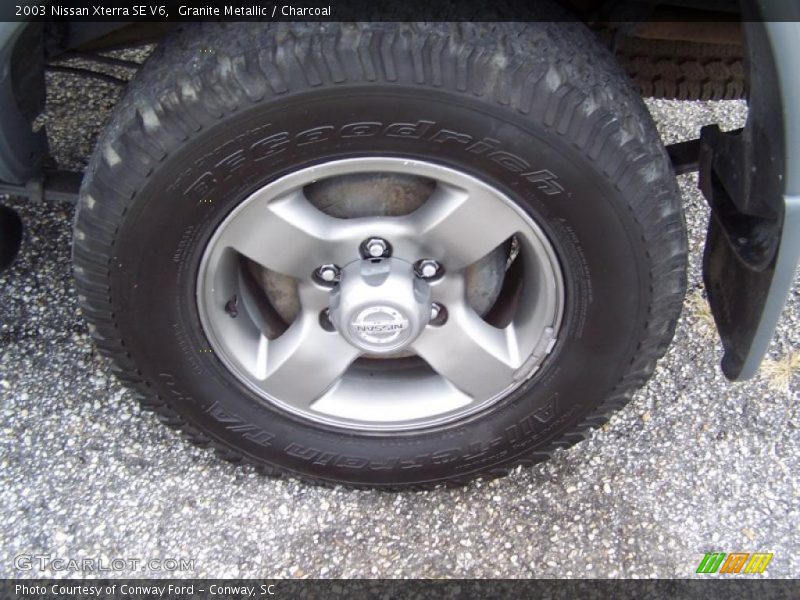 Granite Metallic / Charcoal 2003 Nissan Xterra SE V6