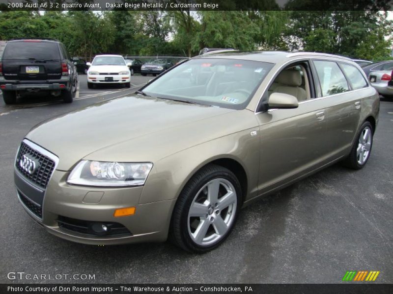 Dakar Beige Metallic / Cardamom Beige 2008 Audi A6 3.2 quattro Avant