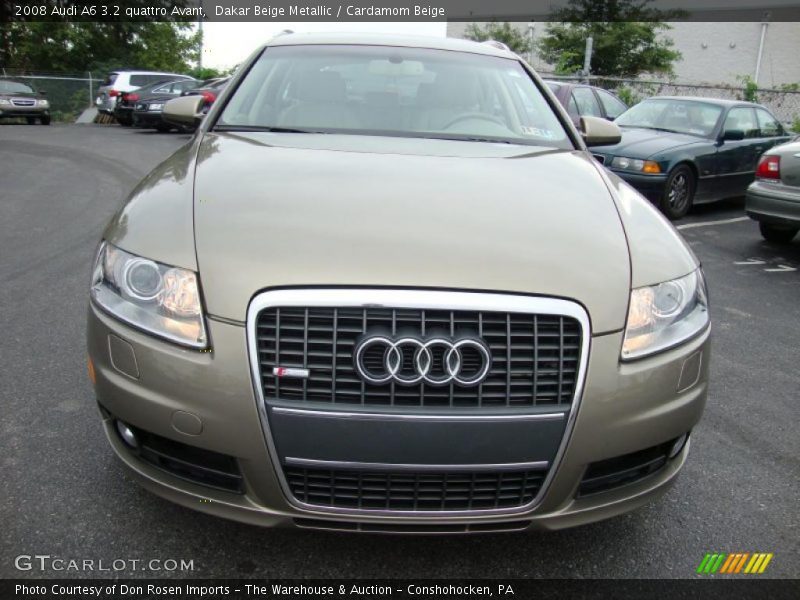 Dakar Beige Metallic / Cardamom Beige 2008 Audi A6 3.2 quattro Avant