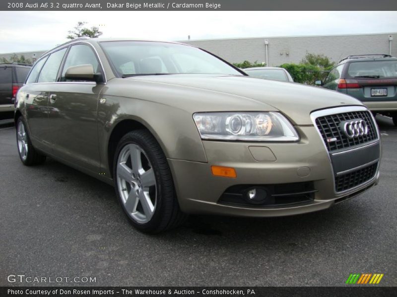 Dakar Beige Metallic / Cardamom Beige 2008 Audi A6 3.2 quattro Avant