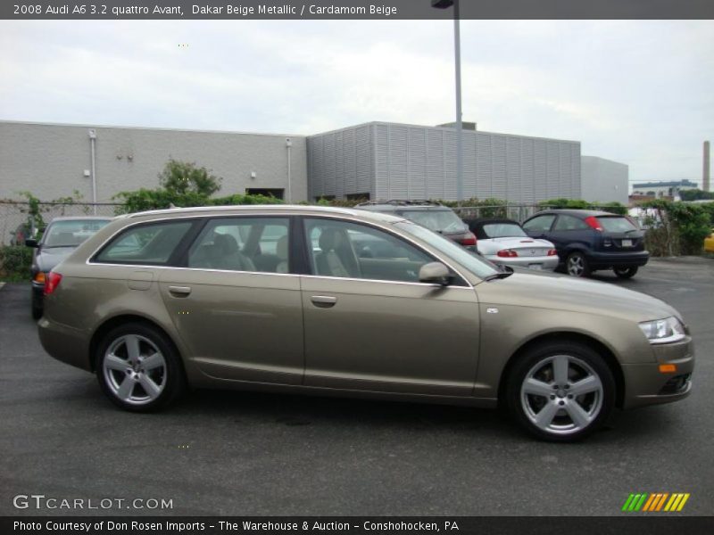 Dakar Beige Metallic / Cardamom Beige 2008 Audi A6 3.2 quattro Avant