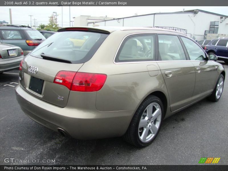 Dakar Beige Metallic / Cardamom Beige 2008 Audi A6 3.2 quattro Avant