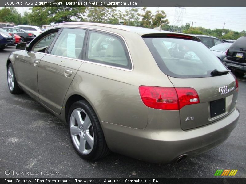 Dakar Beige Metallic / Cardamom Beige 2008 Audi A6 3.2 quattro Avant