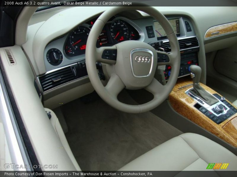 Dakar Beige Metallic / Cardamom Beige 2008 Audi A6 3.2 quattro Avant