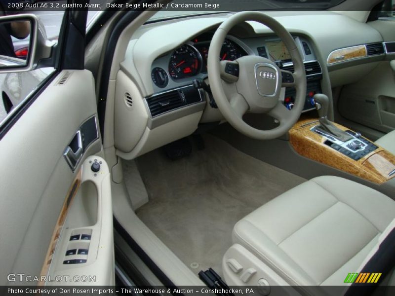 Dakar Beige Metallic / Cardamom Beige 2008 Audi A6 3.2 quattro Avant
