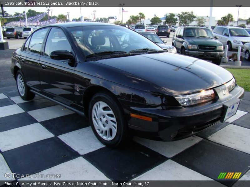 Blackberry / Black 1999 Saturn S Series SL2 Sedan