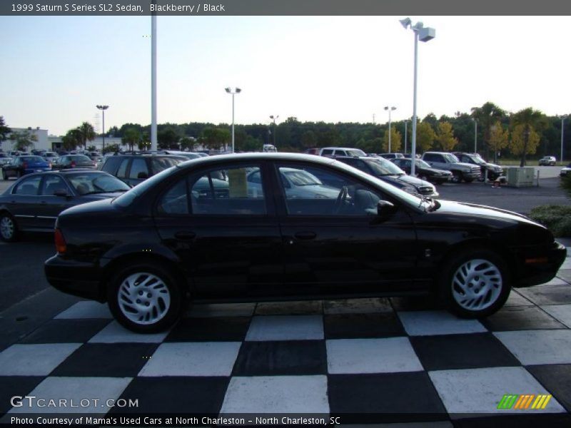 Blackberry / Black 1999 Saturn S Series SL2 Sedan