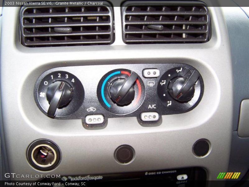 Granite Metallic / Charcoal 2003 Nissan Xterra SE V6