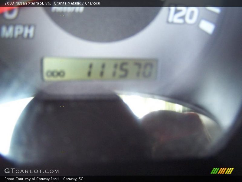 Granite Metallic / Charcoal 2003 Nissan Xterra SE V6