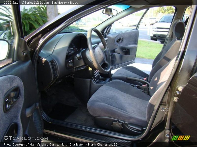 Blackberry / Black 1999 Saturn S Series SL2 Sedan