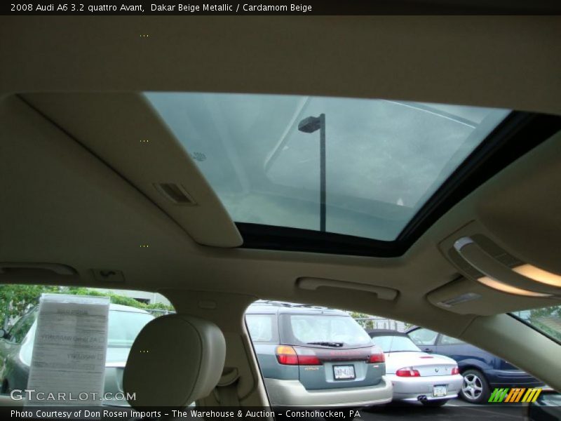 Dakar Beige Metallic / Cardamom Beige 2008 Audi A6 3.2 quattro Avant