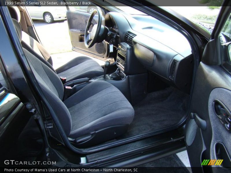Blackberry / Black 1999 Saturn S Series SL2 Sedan