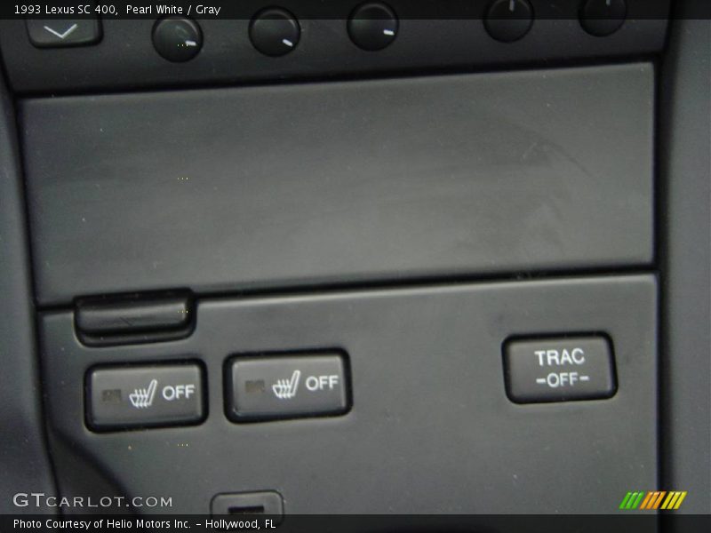 Pearl White / Gray 1993 Lexus SC 400