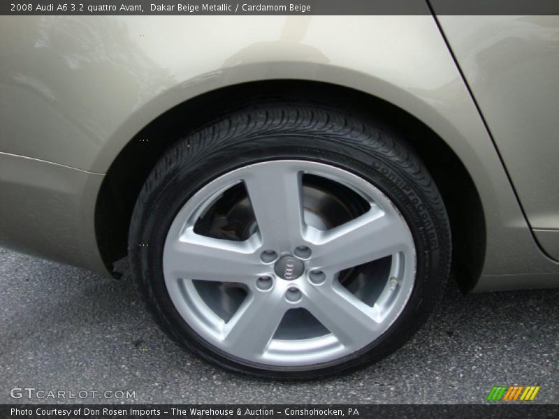 Dakar Beige Metallic / Cardamom Beige 2008 Audi A6 3.2 quattro Avant