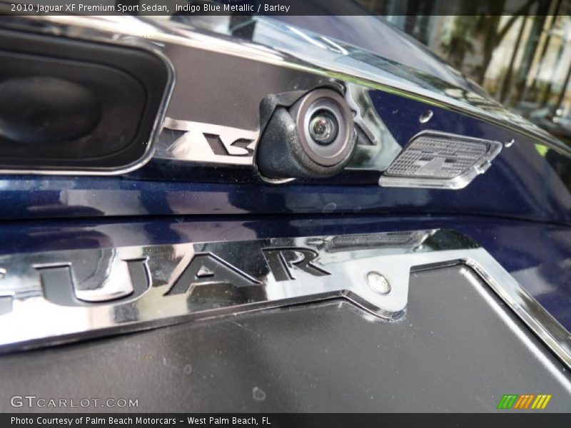 Indigo Blue Metallic / Barley 2010 Jaguar XF Premium Sport Sedan