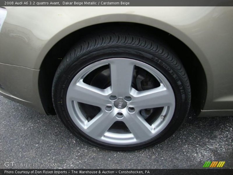 Dakar Beige Metallic / Cardamom Beige 2008 Audi A6 3.2 quattro Avant