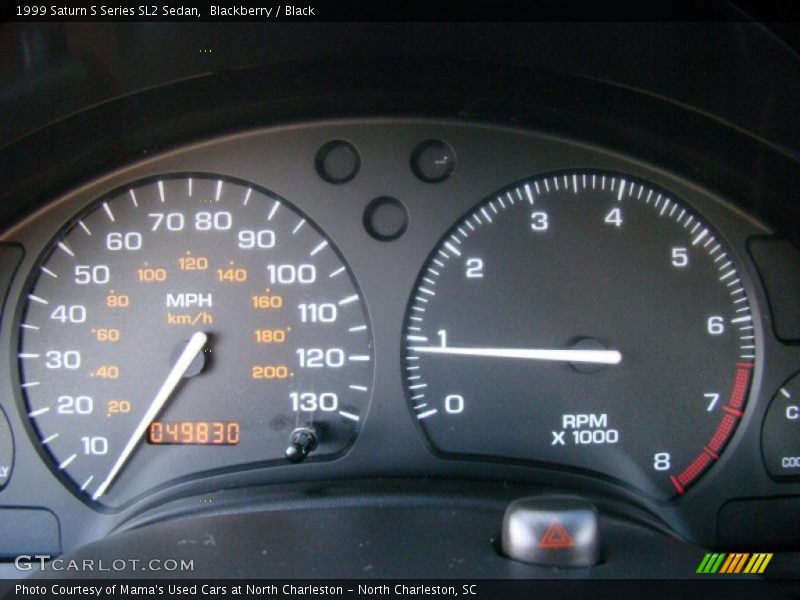 Blackberry / Black 1999 Saturn S Series SL2 Sedan