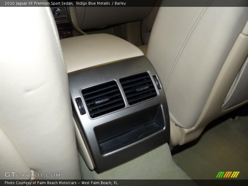 Indigo Blue Metallic / Barley 2010 Jaguar XF Premium Sport Sedan