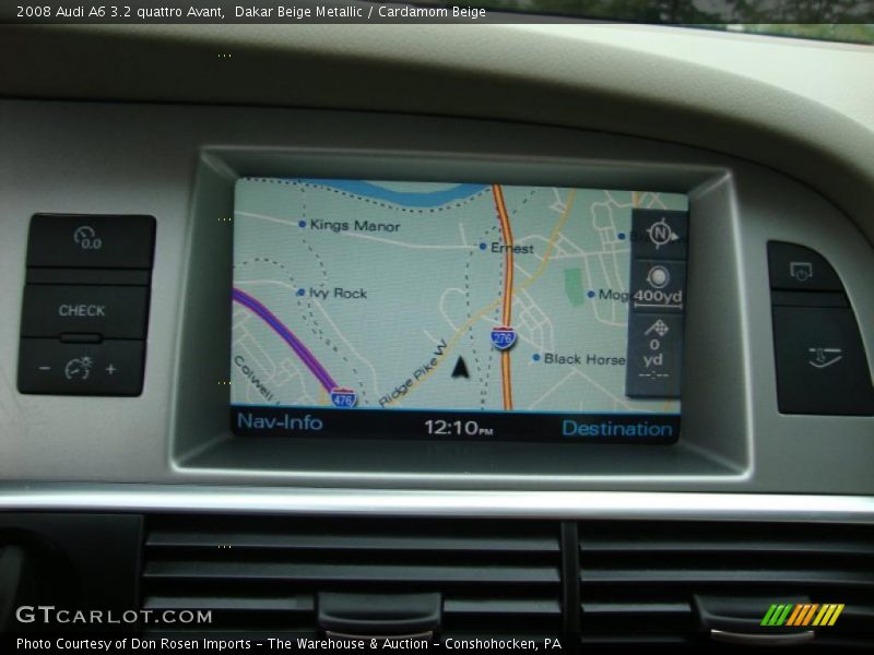 Dakar Beige Metallic / Cardamom Beige 2008 Audi A6 3.2 quattro Avant