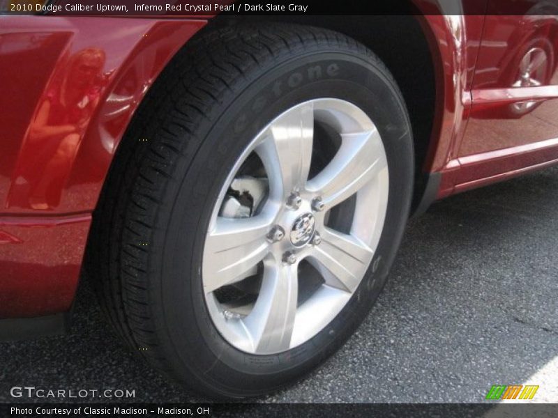 Inferno Red Crystal Pearl / Dark Slate Gray 2010 Dodge Caliber Uptown