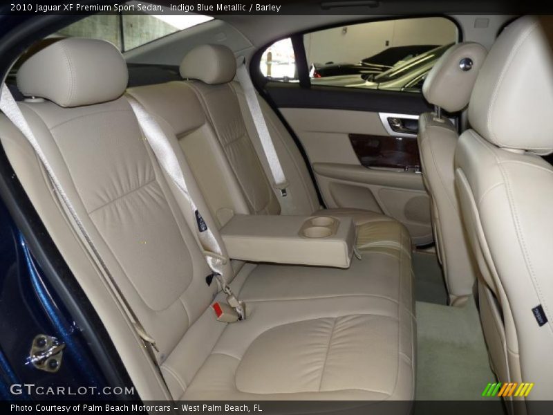 Indigo Blue Metallic / Barley 2010 Jaguar XF Premium Sport Sedan
