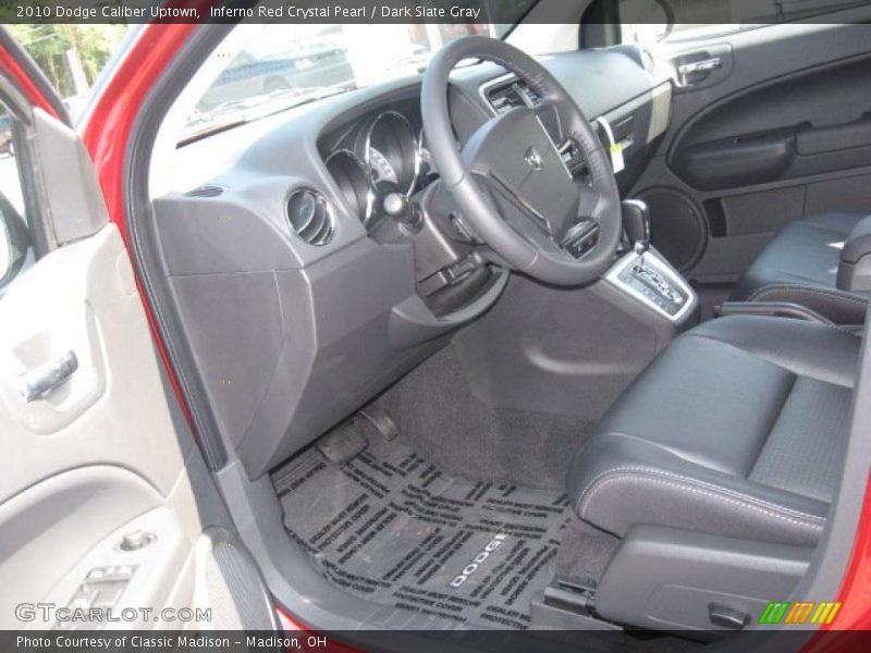 Inferno Red Crystal Pearl / Dark Slate Gray 2010 Dodge Caliber Uptown