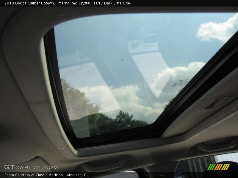 Inferno Red Crystal Pearl / Dark Slate Gray 2010 Dodge Caliber Uptown