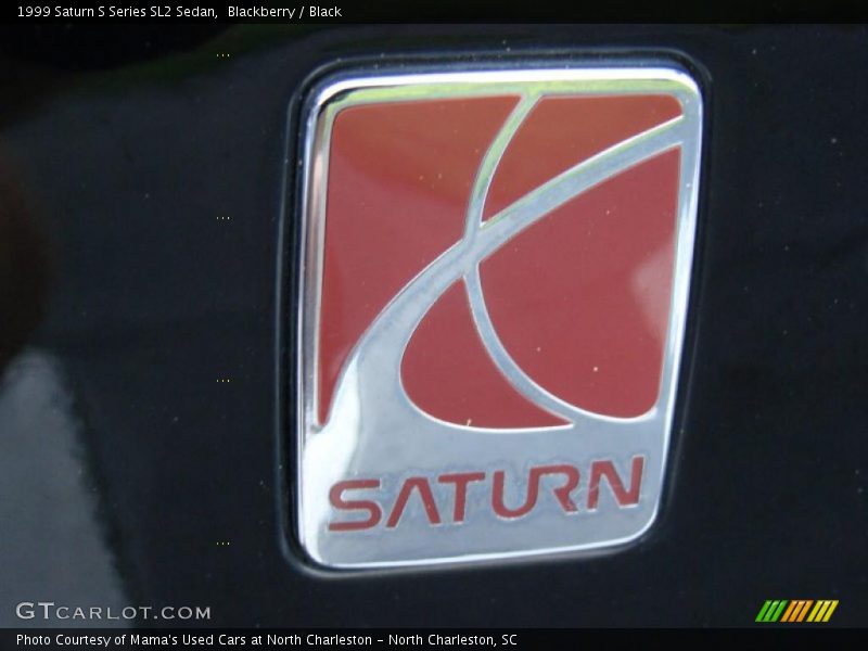 Blackberry / Black 1999 Saturn S Series SL2 Sedan