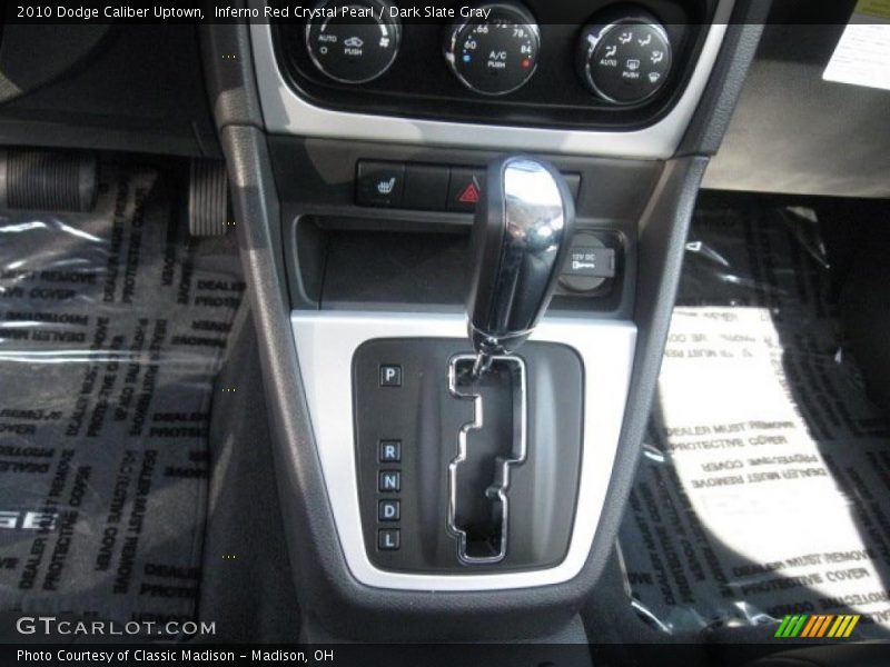 Inferno Red Crystal Pearl / Dark Slate Gray 2010 Dodge Caliber Uptown