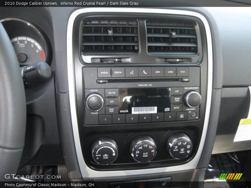 Inferno Red Crystal Pearl / Dark Slate Gray 2010 Dodge Caliber Uptown