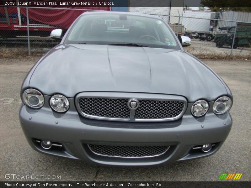 Lunar Grey Metallic / Charcoal 2008 Jaguar XJ Vanden Plas