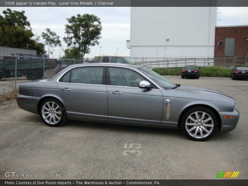 Lunar Grey Metallic / Charcoal 2008 Jaguar XJ Vanden Plas